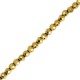 Hematite beads faceted 2mm Gold